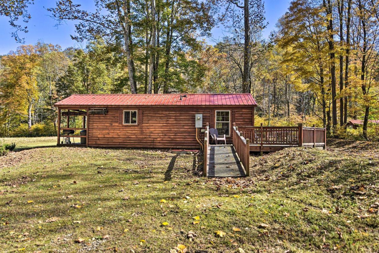Rural Cabin Hideaway With Fire Pit And Mtn Views! Parsons Exterior foto